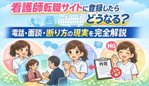 看護師転職サイトに登録したらどうなる？電話・面談・断り方の現実を完全解説