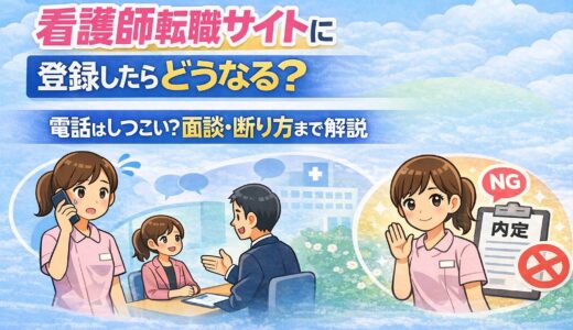 看護師転職サイトに登録したらどうなる？電話はしつこい？面談・断り方まで解説【2026年版】